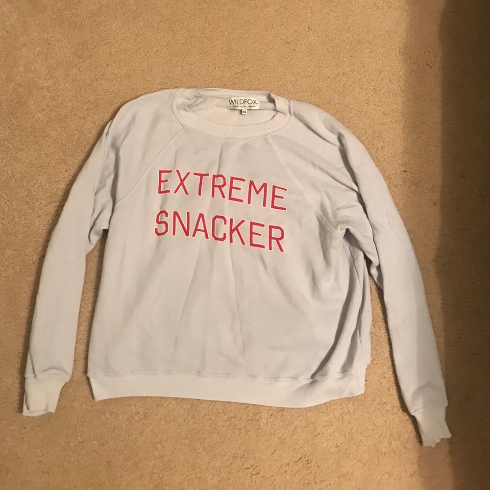 Wildfox Sweatshirt Extreme Snacker